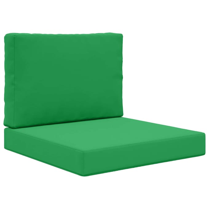 vidaXL - Buitenbankkussen - Polyester - Groen - 60 - x - 60 - cm