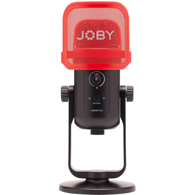 Joby JB01775-BWW microfoon Zwart, Rood Microfoon voor studio's