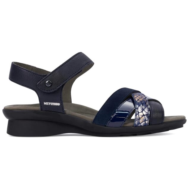 Mephisto Polina - dames sandaal - blauw - maat 35 (EU) 2.5 (UK)
