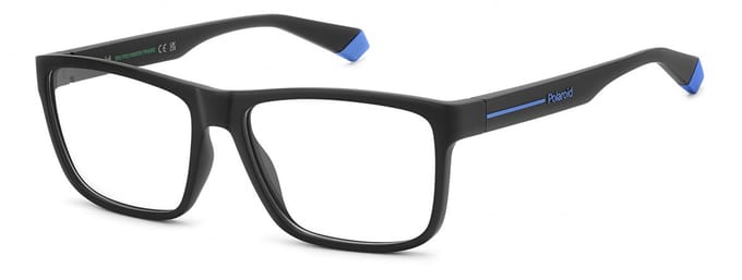 Polaroid PLD D569 Matte black blue 57/16/140 MAN Brilmonturen
