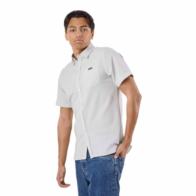 Seaside Coos Bay Shirt – Korte mouw overhemd voor heren – Maat S
