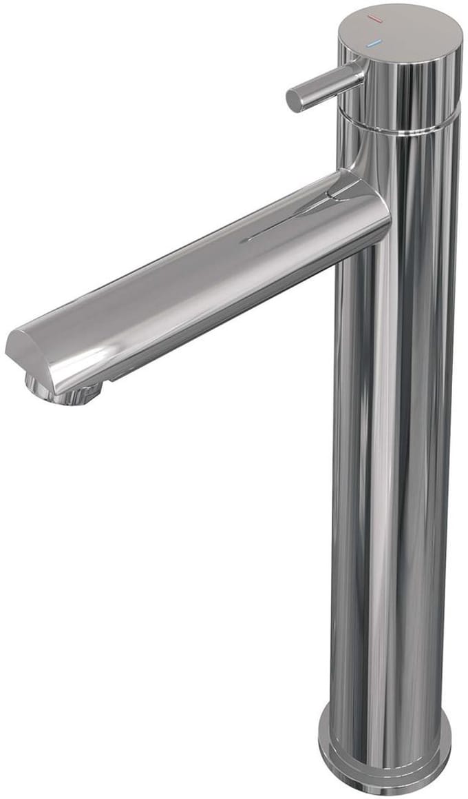 Brauer Chrome Edition Verhoogde Opbouw Wastafelmengkraan Model B Chroom