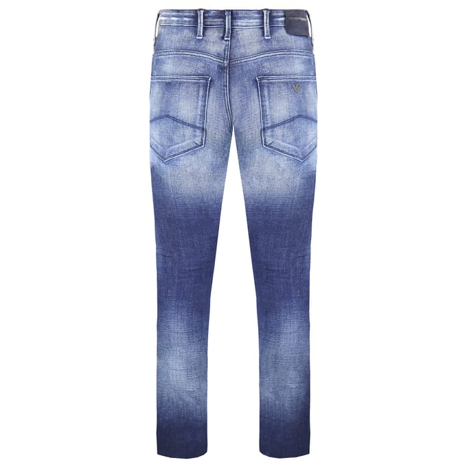 Emporio Armani Heren Blauwe Jeans