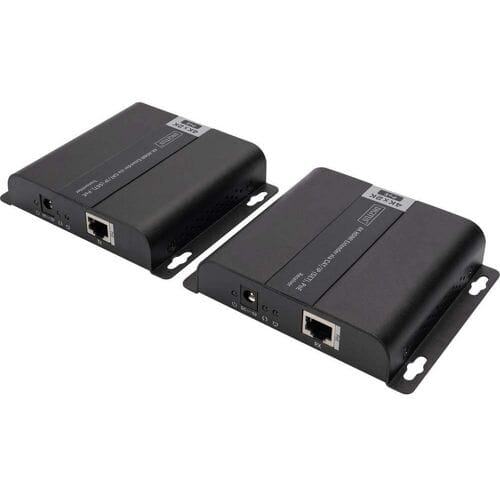 Digitus DS-55124 1 poort HDMI Extender set 3840 x 2160 Pixel Zwart