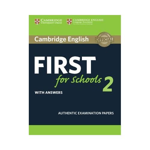 Cambridge English First For Schools 2 Student's Book With Answers
