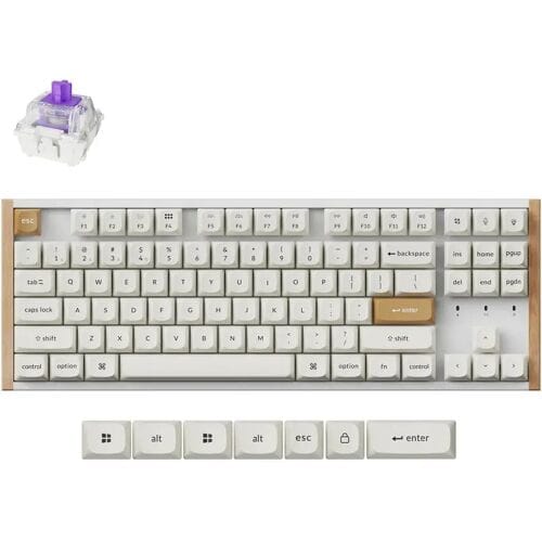 Keychron K8 HE Special edition wit
