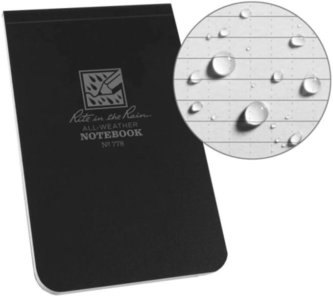Rite In The Rain Soft Cover Top Bound - All Weather Paper - Watervast Papier - No778