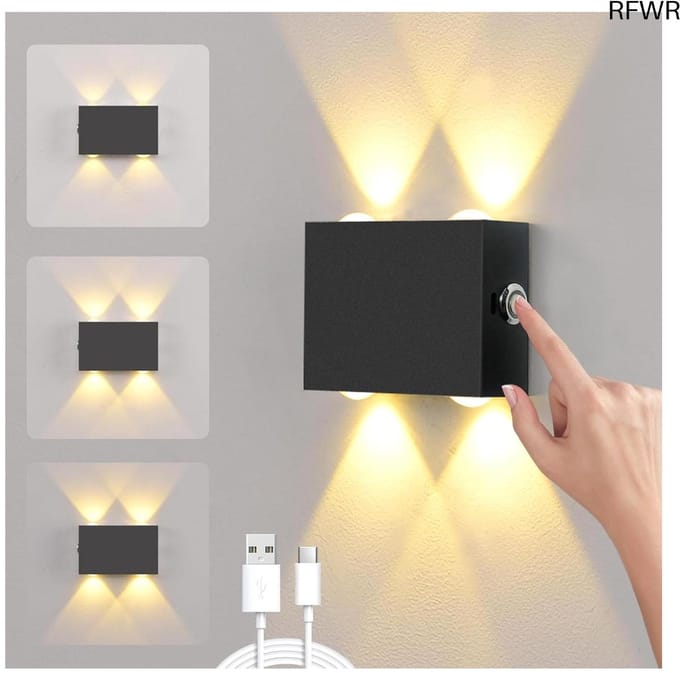 Oplaadbare Wandlamp Binnen - Wandlampen Buiten - Verlichting