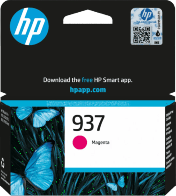 HP Inktcartridge 937 (4S6W3NE) Magenta
