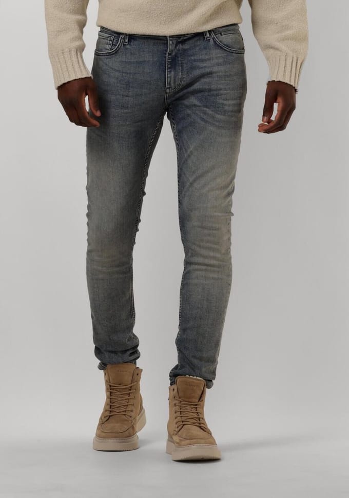PURE PATH The Jone Jeans Heren - Broek - Blauw - Maat 28