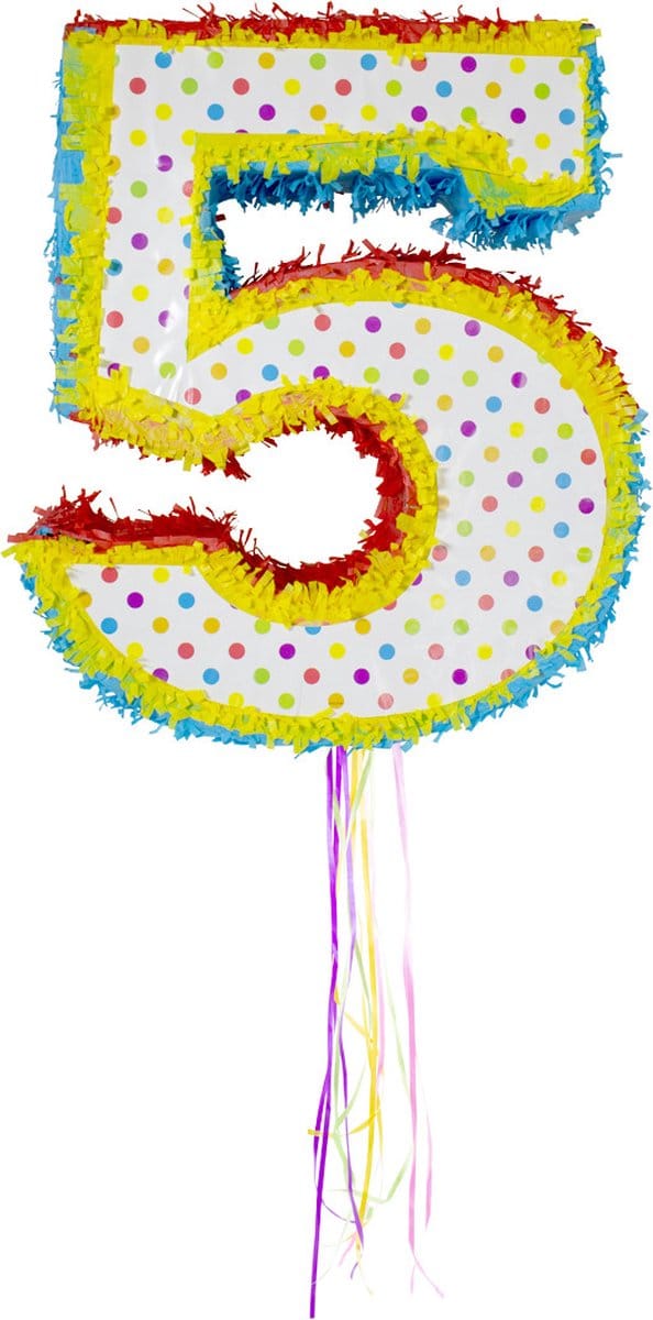 Pinata Nummer 5 - 49 cm