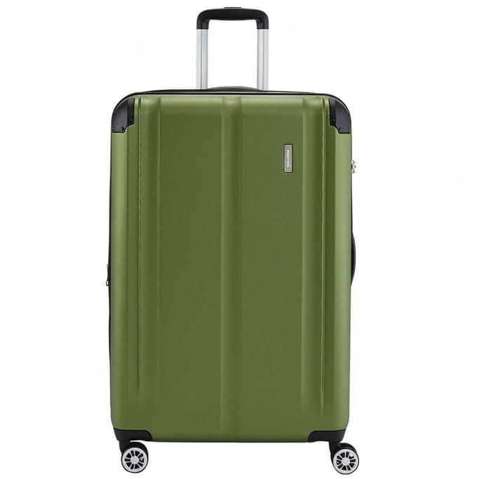 Travelite Harde Koffer / Trolley / Reiskoffer - 68 cm (Large) - City - Groen