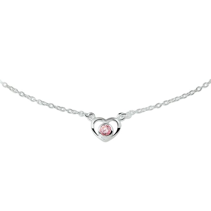 Fantasy Collection Collier hart en zirkonia 36 - 38 cm - PSN1321941
