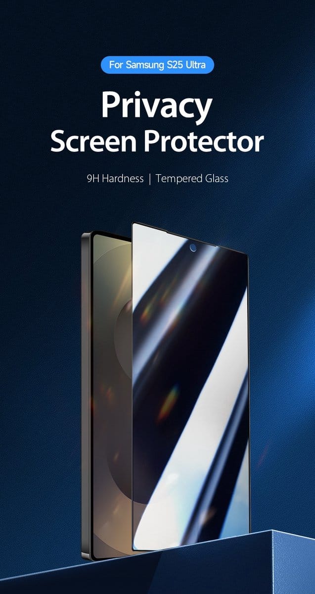 DUX DUCIS Samsung Galaxy S25 Ultra Privacy Screenprotector Gehard Glas Transparant
