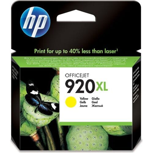 HP Inktcartridge 920XL (CD974AE) Geel Hoge capaciteit