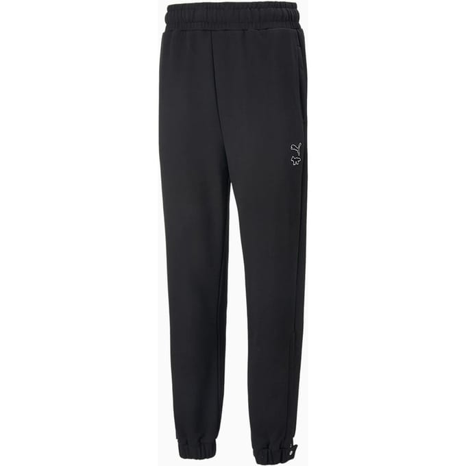 Puma x Maison Kitsune Zwart Stretch Taille Heren Track Broek 532326 01