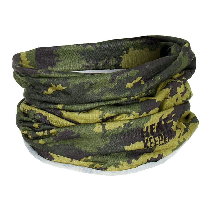 Thermo nekwarmer/sjaal uniseks - 2-Stuks - Camouflage / One Size