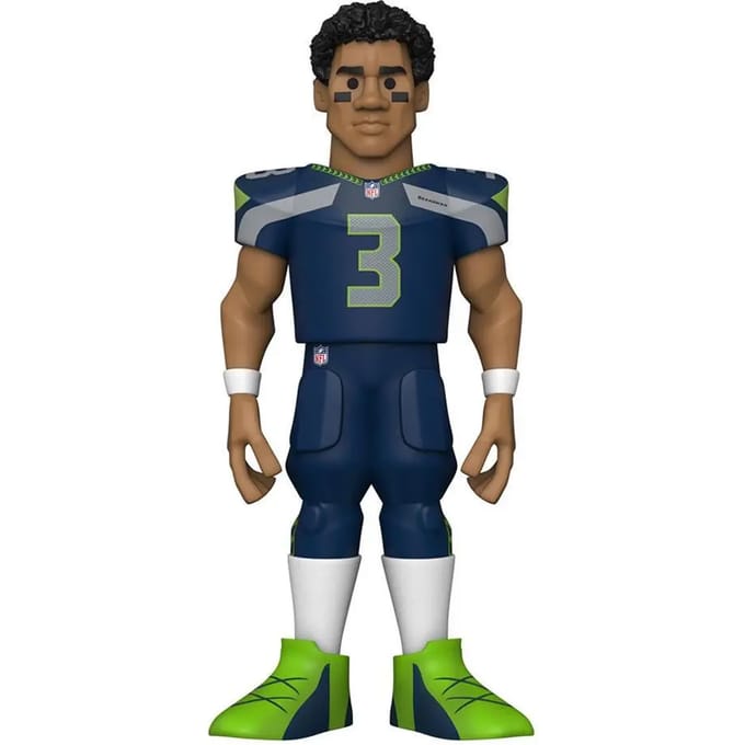 Set van 2 russell wilson beeldjes Funko Vinyl Gold