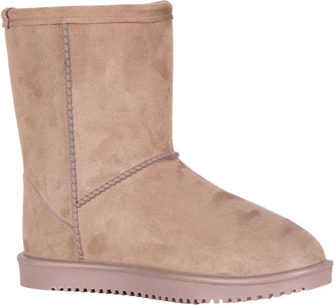 Mondoni Halden Fur Vrijetijdslaars - Maat: 40 - Taupe - Polyester