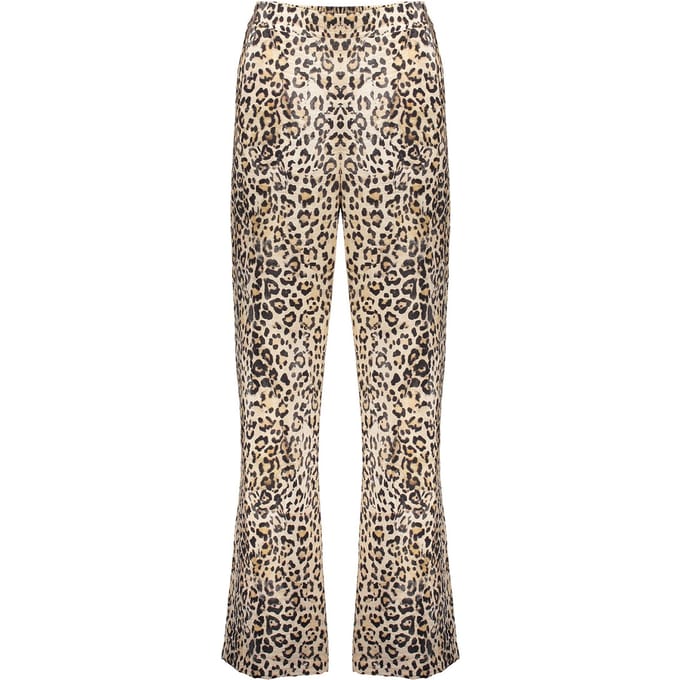 Geisha Pants Sand/black Größe: S | Ausgestellte Hosen Outlet | Damen | Braun