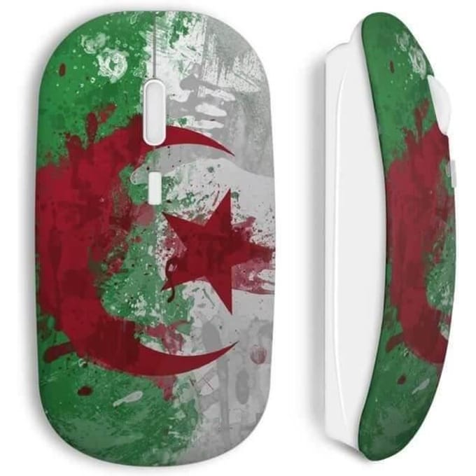 Souris Sans Fil Drapeau Algerie