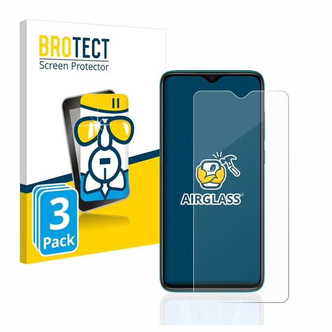 Screenprotector 3 Stuks voor Xiaomi Redmi Note 8 Pro Beschermglas transparant