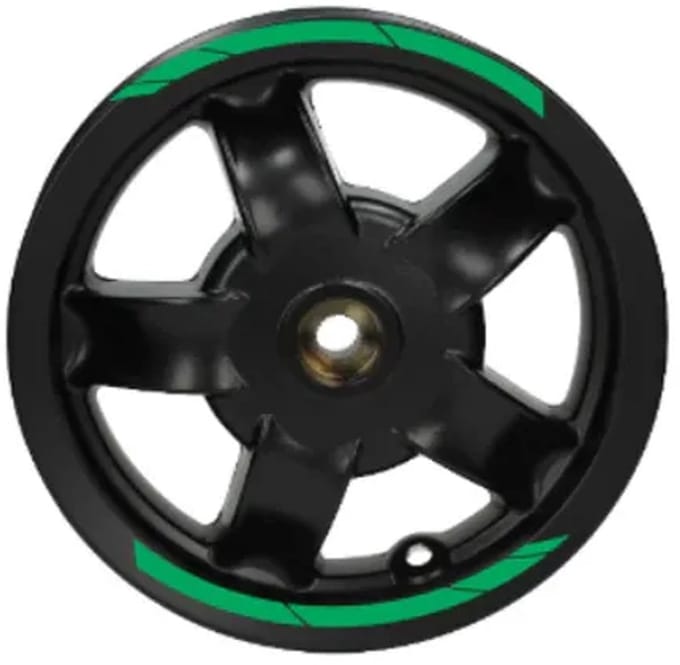 Piaggio Zip Stickerset - Velg Stickers - Groen
