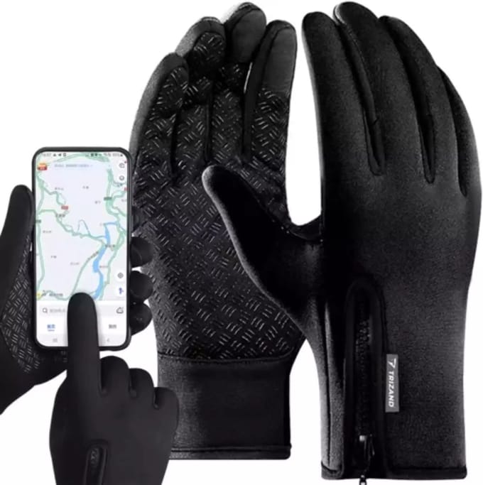 XL handschoenen - Neopreen - wind/waterdicht - touchscreen vingers