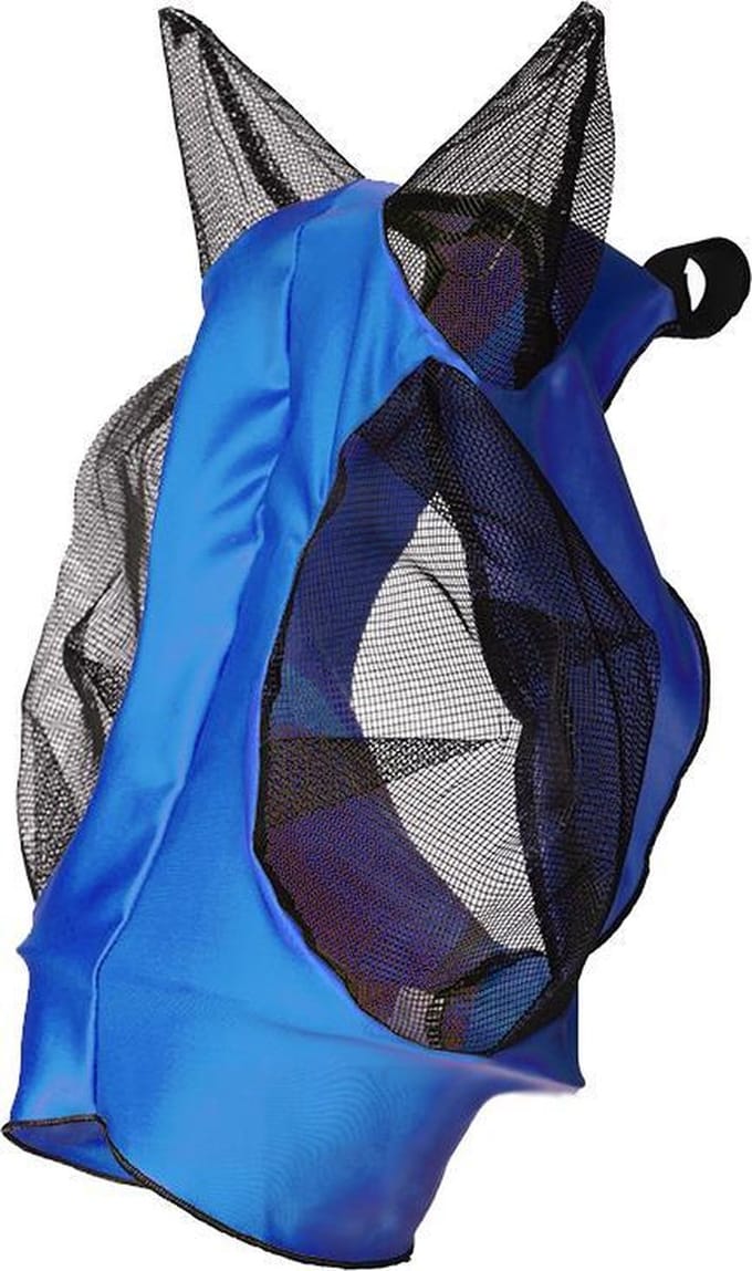 MHS Vliegenmasker Lycra Cob Blue