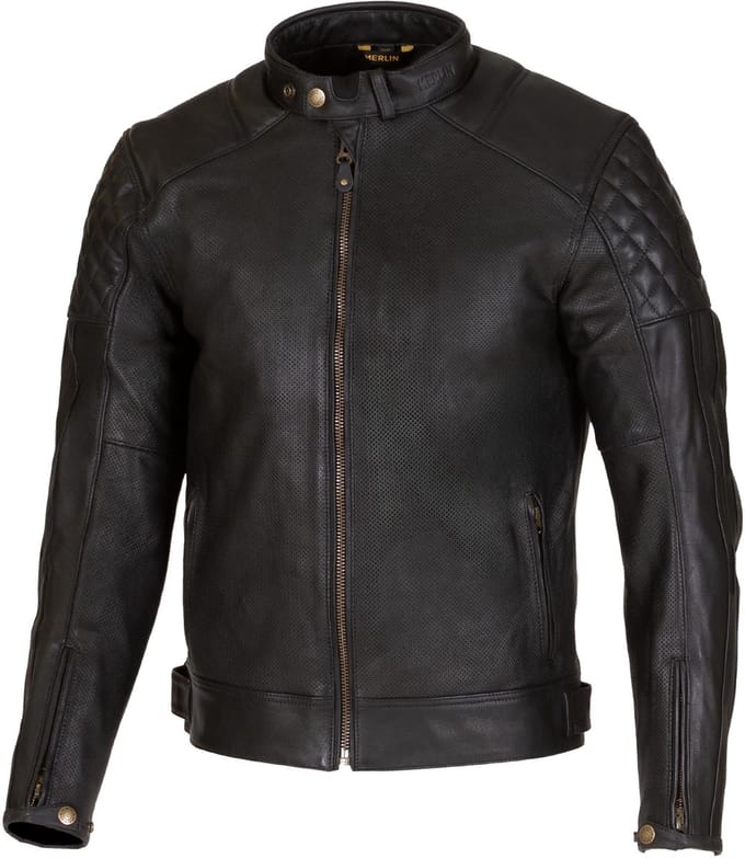 Merlin Icon D3O geperforeerde motorleren jas -