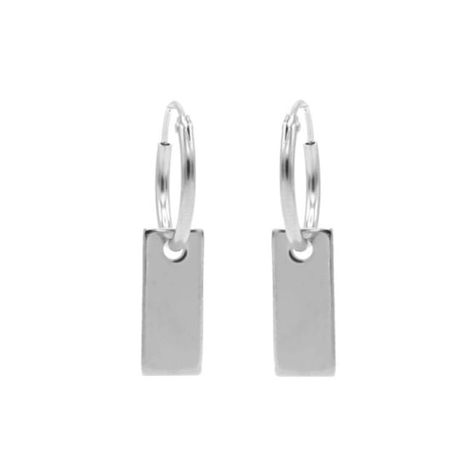 Karma Symbols oorbel M1964 Rectangle