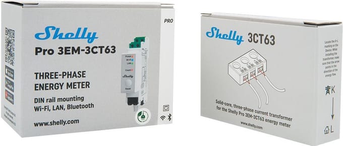 Shelly Pro 3EM-3CT63