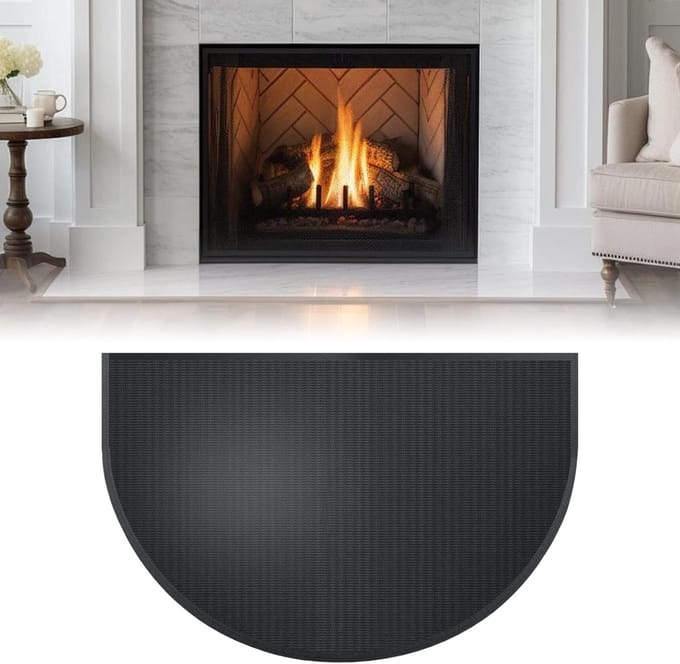Vuurvaste Mat - Hittebestendige Haardmat - Open Haard - haard accessoire