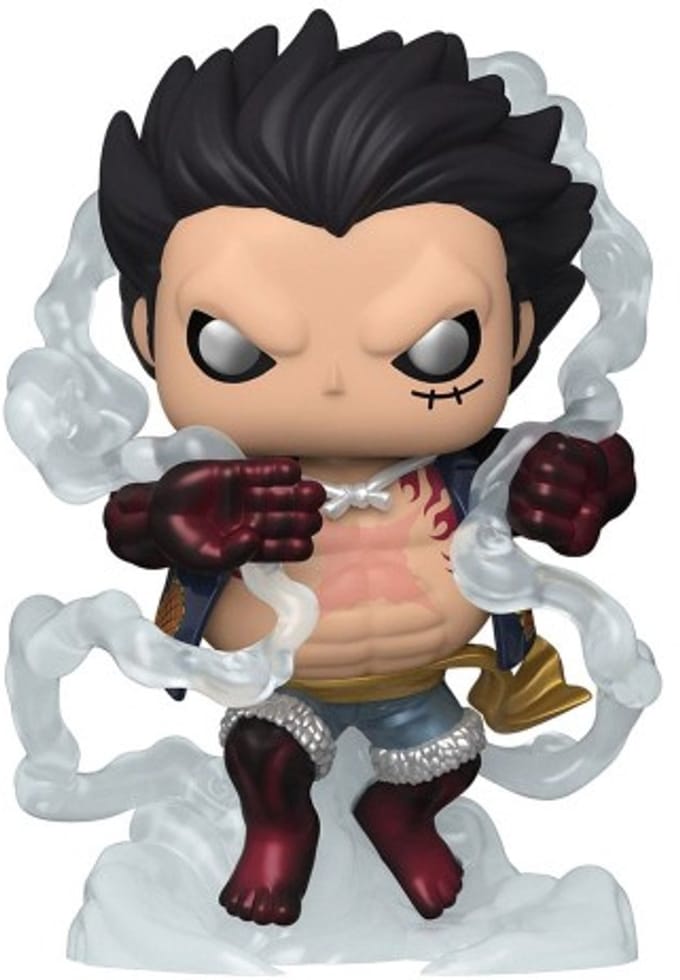 One Piece Luffy Gear 4 POP! Vinyl Figure - Exclusieve 9 cm Editie