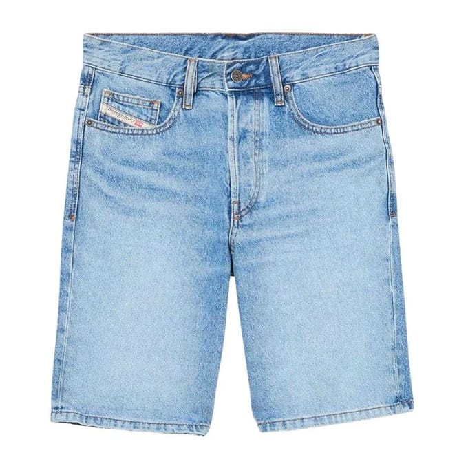 Diesel Heren Denim Slim Shorts (Blauw)