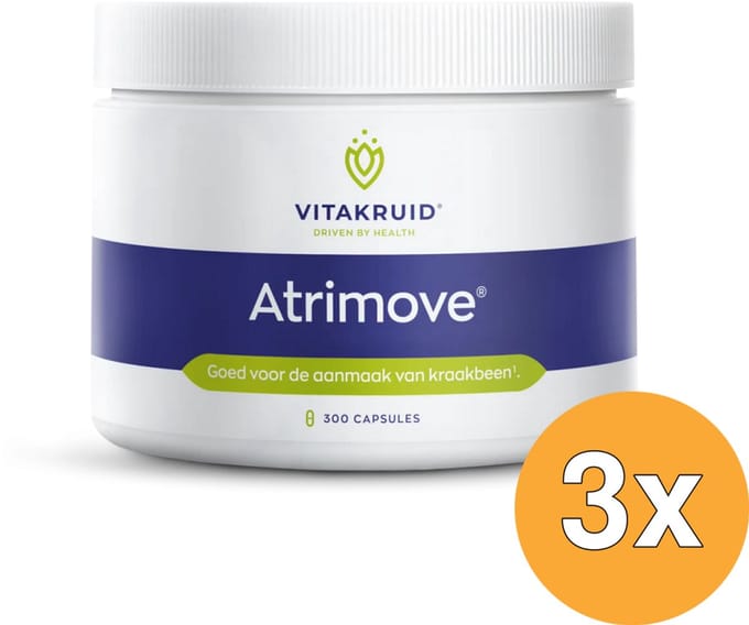 3x Vitakruid Atrimove (300 Capsules)