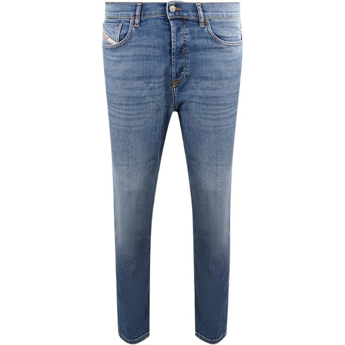 Diesel Heren D-Fining 09D47 Jeans (Blauw)