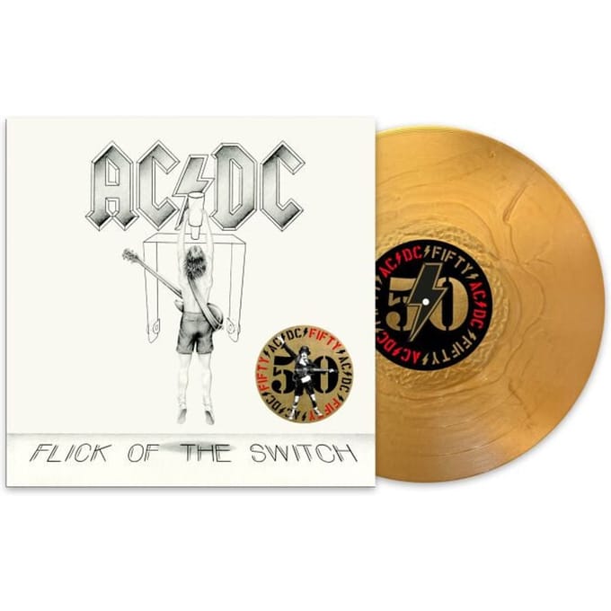 AC/DC - Flick Of The Switch (50th Anniversary Gold Color Vinyl)