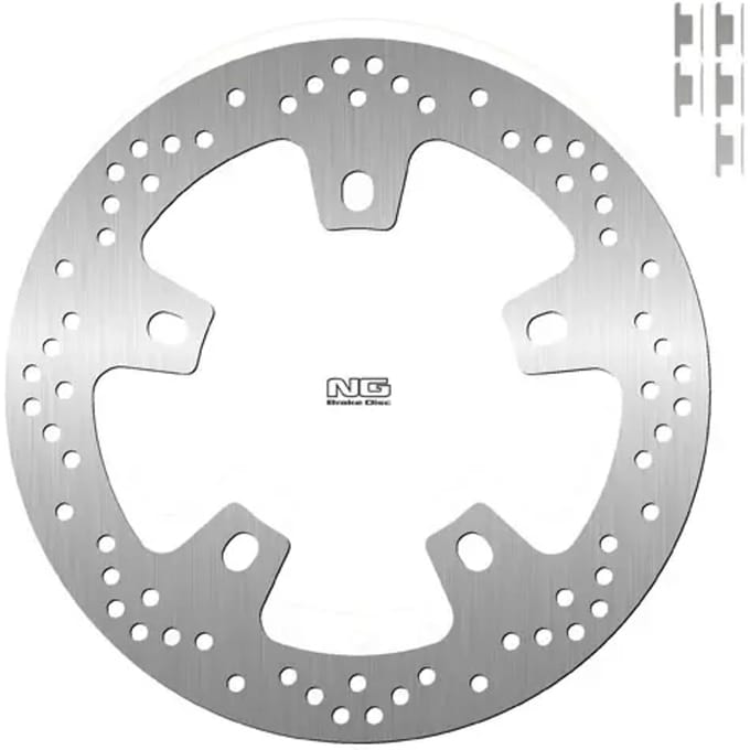 Remschijf voor vaste motorfiets NG Brake Disc DIS1656