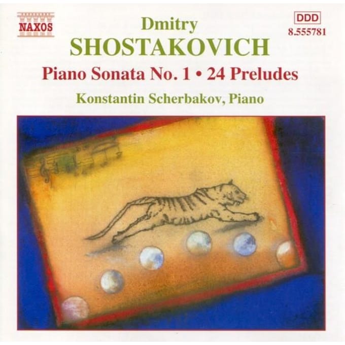 Konstantin Scherbakov - Shostakovich: Piano Sonata Nr.1 | 24 Preludes (CD)