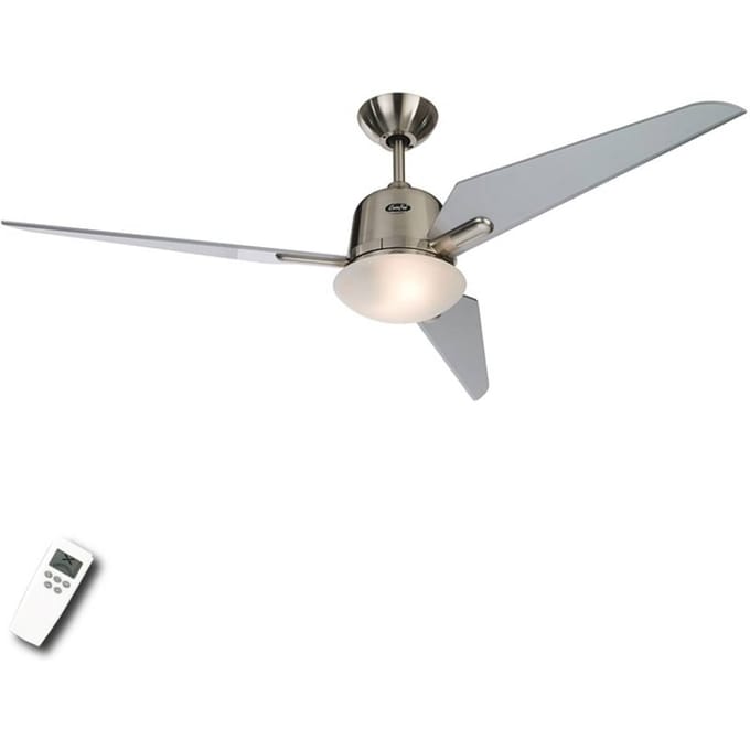 CasaFan Plafondventilator ECO AVIATOS, Ø 132 cm, zilver, DC, stil