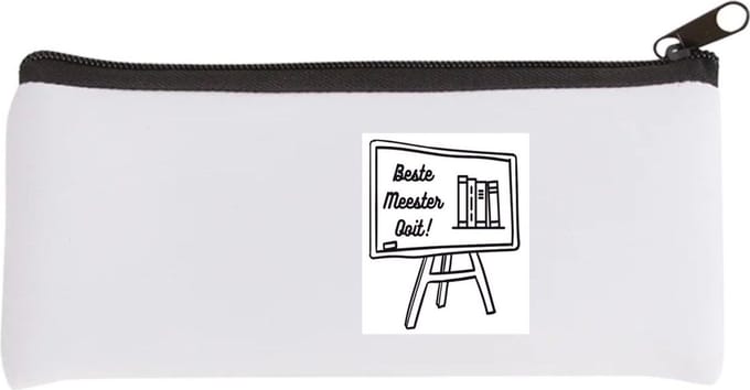 Akyol - beste meester ooit Etui - Meester - meester - leraar - 20 bij 9 cm