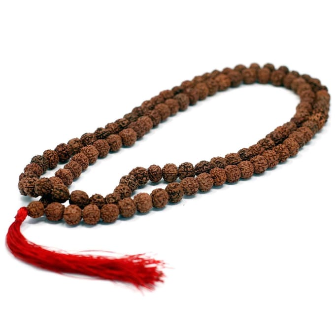 108 Rudraksha Mala - Natuurlijk