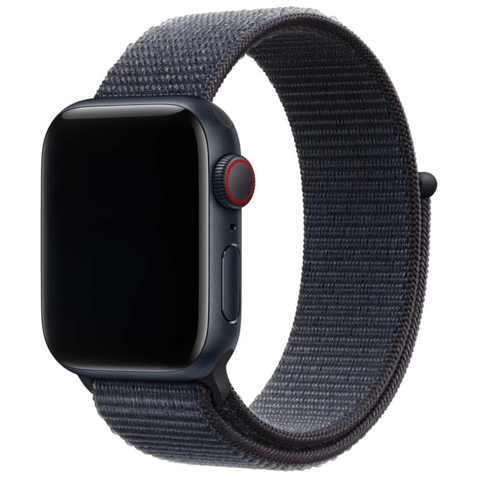 2+1 | Apple Watch Bandje Flyne - Geweven - Nylon - Inkt