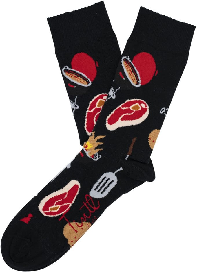 Tintl socks unisex sokken | Food - BBQ (maat 47-50)