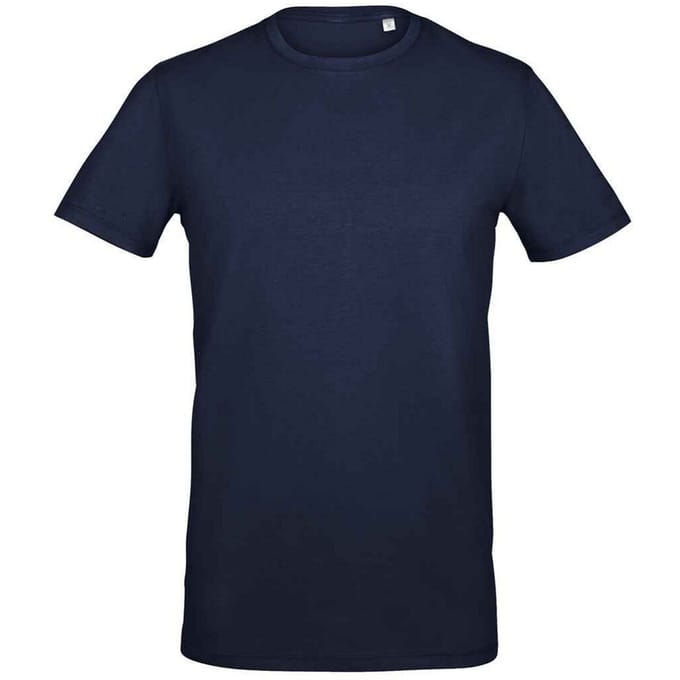 SOLS Heren Millenium Stretch T-Shirt (Franse marine)