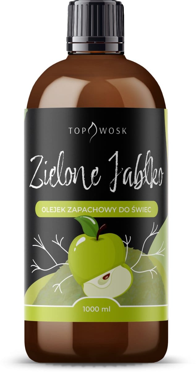 Merkenloos - Geur Olie - Groene Appel - 1000 ml