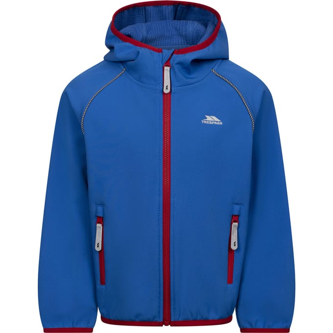 Trespass Kinder/Kinder Belmoon Zachte Shell Jas (Blauw)