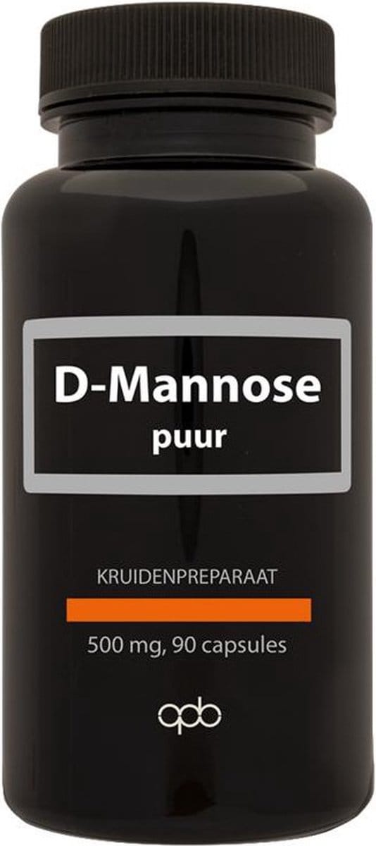 APB Holland D-Mannose puur forte 500mg 90 Vegetarische capsules