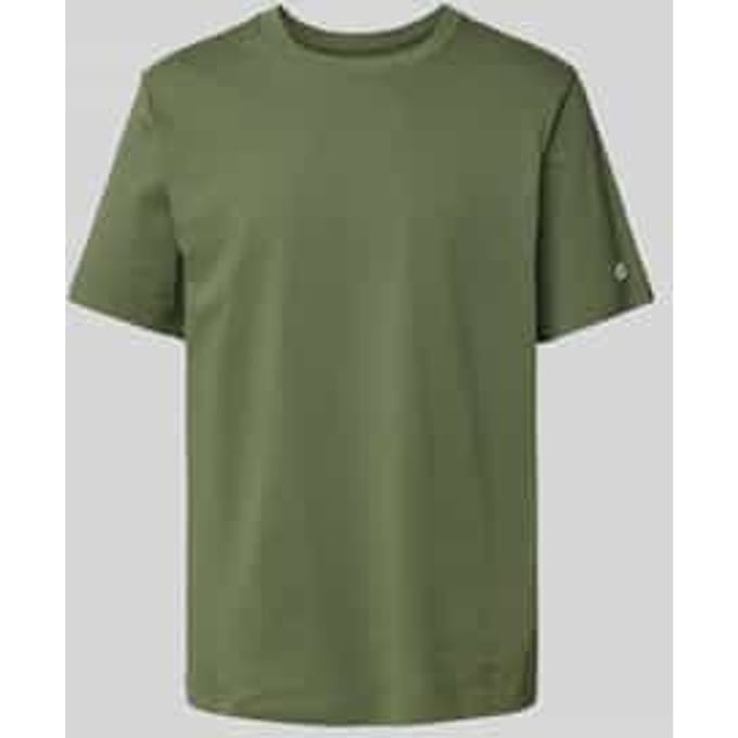 T-shirt met labelstitching